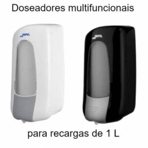 SABONETEIRA AITANA MULTIFUNÇÕES BRANCA/PRETA JOFEL