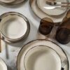 Prato sobremesa LINHA PEARL PORCELANA BEGE - Imagem 3
